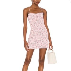 MAJORELLE Lexi Mini Dress in Pink Floral